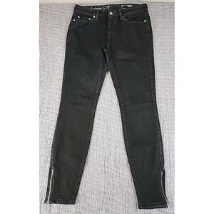 Vineyard Vines Womens Size 4 Black Stretch Skinny Cotton Blend Jeans